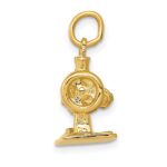 14K  3-D Antique Sewing Machine Charm - Image 2