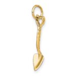 14k 3-D Spade Charm - Image 5
