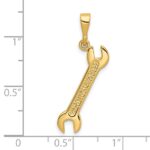 14k 3-D Wrench Charm - Image 4