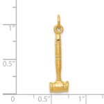 14k 3-D Gavel Charm - Image 4