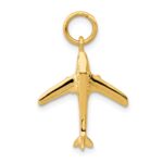 14k 3-D Jet Charm