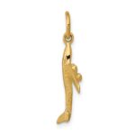 14k 3-D Jet Charm - Image 2