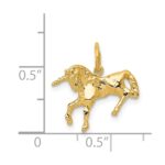 14k Unicorn Charm - Image 4