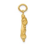 14k 3-D Race Car Charm - Image 2