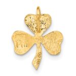 14k Shamrock Chain Slide - Image 3