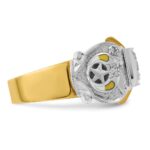 IBGoodman 14k Two-tone Men's Polished and Textured Knights Templar Masonic Shriner's Ring Mounting - Image 7