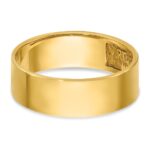 IBGoodman 14k Men's Polished with Black Enamel 14th Degree Grand Elect Masonic Ring - Image 5