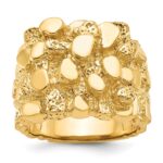 14k IBGoodman Men's Nugget Ring