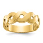 14k IBGoodman Men's Infinity Design Ring