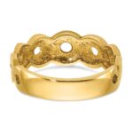 14k IBGoodman Men's Infinity Design Ring - Image 7