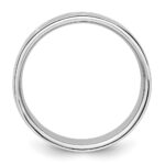 IBGoodman 14k White Gold 1/5 carat Lab Grown Diamond VS/SI+ G+ Complete Cross Men's Ring - Image 2