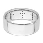 IBGoodman 14k White Gold 1/5 carat Lab Grown Diamond VS/SI+ G+ Complete Cross Men's Ring - Image 5