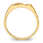 14k IBGoodman Men's Diamond Nugget Ring Mounting - Image 2