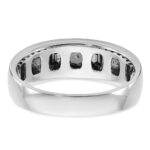 14k Two-tone White/Rose Gold IBGoodman Men's 1/4 carat Diamond Complete Ring - Image 7