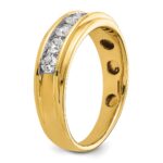 IBGoodman 14k Men's Polished 7/8 Carat AA Quality Diamond Ring - Image 8