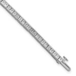 14kw 6 carat Lab Grown Diamond VS/SI+ G+ Complete Princess Tennis Bracelet