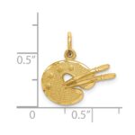 14k Artist Palette Charm - Image 4