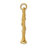 14k 3-D Clarinet Charm - Image 2