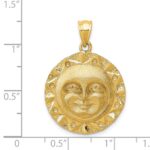 14k Sun Charm - Image 4