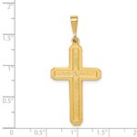 14k Celtic Knot Cross Pendant - Image 4
