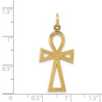 14k Ankh Cross Charm - Image 3