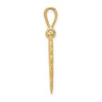 14k Reversible FOR A SPECIAL GRANDMA / SO MANY HEARTS Pendant - Image 2