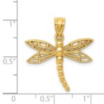 14k Dragonfly Charm - Image 3