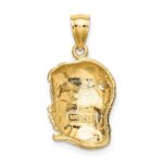 14k Girl Head Charm - Image 3
