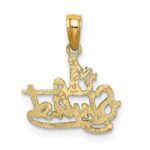 14k #1 STYLIST Charm - Image 4