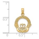 14k Claddagh Charm - Image 4