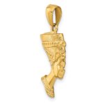 14k 3-D Nefertiti Pendant - Image 4