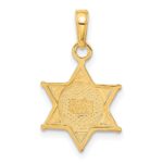 14k DEPUTY SHERIFF Badge with Bear Pendant - Image 3