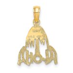 14k ALOHA Palm Tree Charm - Image 4