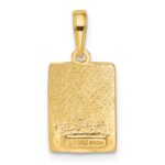 14k MILE 0 KEY WEST Mile Marker Pendant - Image 3