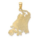 14k Cut-Out MARCO ISLAND Map Charm - Image 4