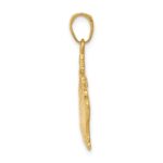 14k Large Cruise Ship Pendant - Image 2