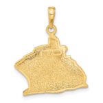 14k Large Cruise Ship Pendant - Image 3
