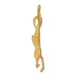 14k Textured Eagle Landing Pendant - Image 2
