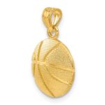 14k Basketball Pendant - Image 5