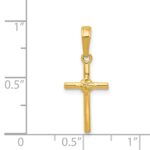 14k Polished Cross Charm - Image 4