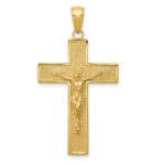 14k Latin Crucifix Pendant