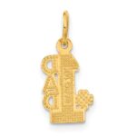 14k #1 DAD Charm - Image 3