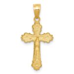 14k Small Crucifix Charm - Image 4