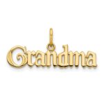 14k GRANDMA Charm