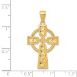 14k Celtic Cross Pendant - Image 4