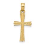 14K Cross Pendant