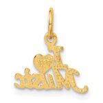 14K I HEART MUSIC Charm - Image 3