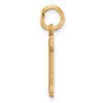 14K Diamond-cut Letter N Initial Charm - Image 2