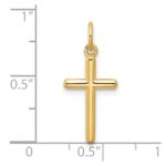 14k Cross Pendant - Image 4
