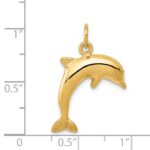 14k Dolphin Charm - Image 4